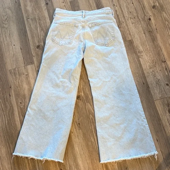 MOTHER The Cowabunga High-Rise Flare JeansLight WashSize 27
